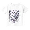 thumbnail image 1 of Vaporwave Shuttle NASA Worm Logo Toddler Boy Girl T Shirt Infant Toddler Brisco Brands 7T, 1 of 1