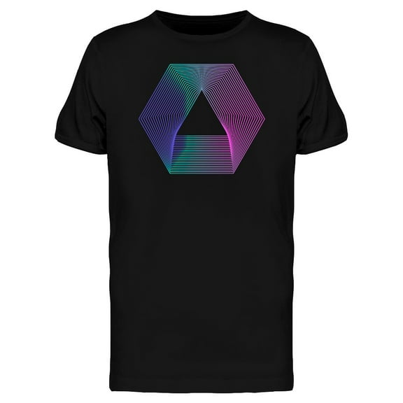 Vaporwave Synthwave Art Graphic T-Shirt Men -Image by Shutterstock, Male 3X-Large