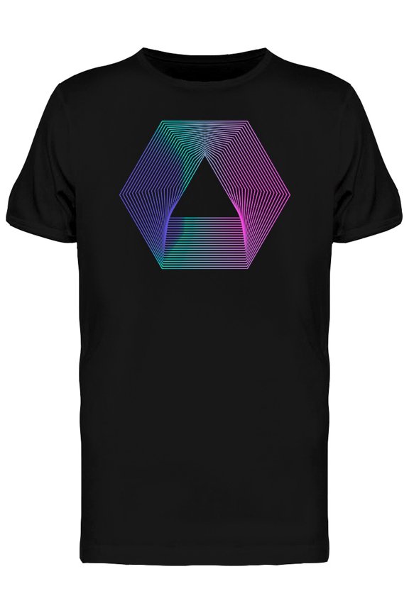 Vaporwave Synthwave Art Graphic T-Shirt Men -Image by Shutterstock, Male 3X-Large
