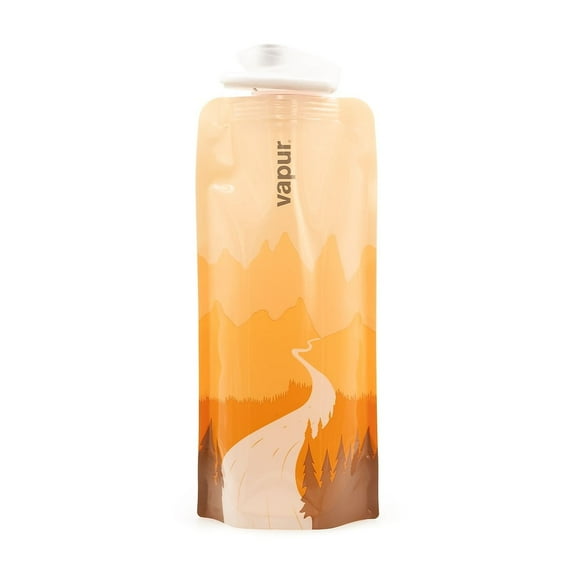 Vapur Anti-Bottle Collapsible Plastic Water Bottle 23 oz. California Gold (30179)