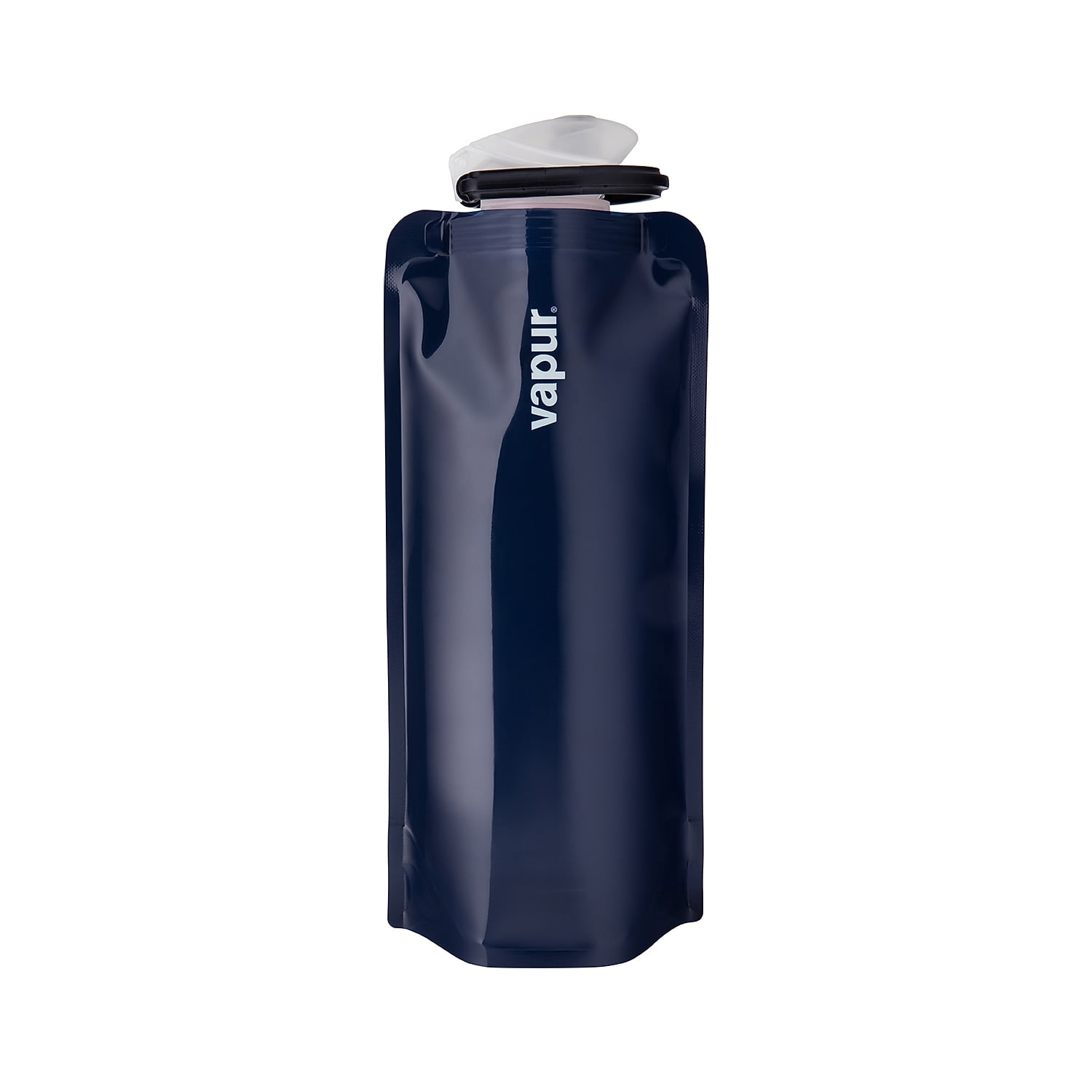 Vapur Anti-Bottle Collapsible Plastic Water Bottle 34 oz. Admiral Blue (30058)