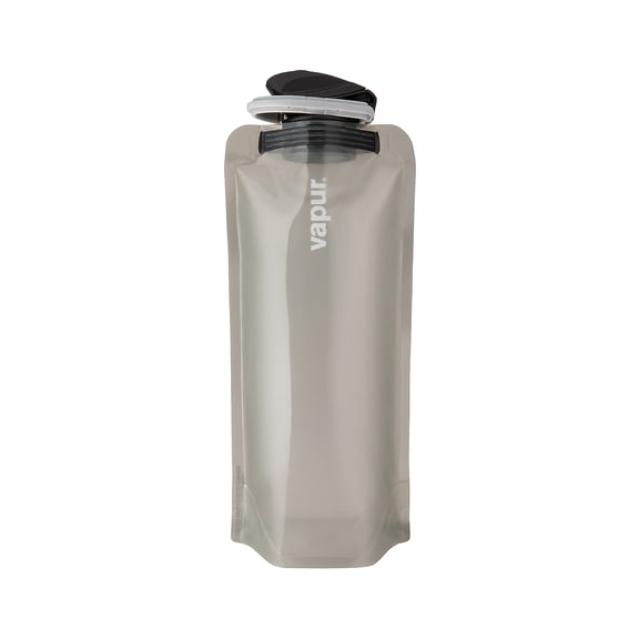 Vapur Anti-Bottle Collapsible Plastic Water Bottle 34 oz. Graphite Gray (30175)