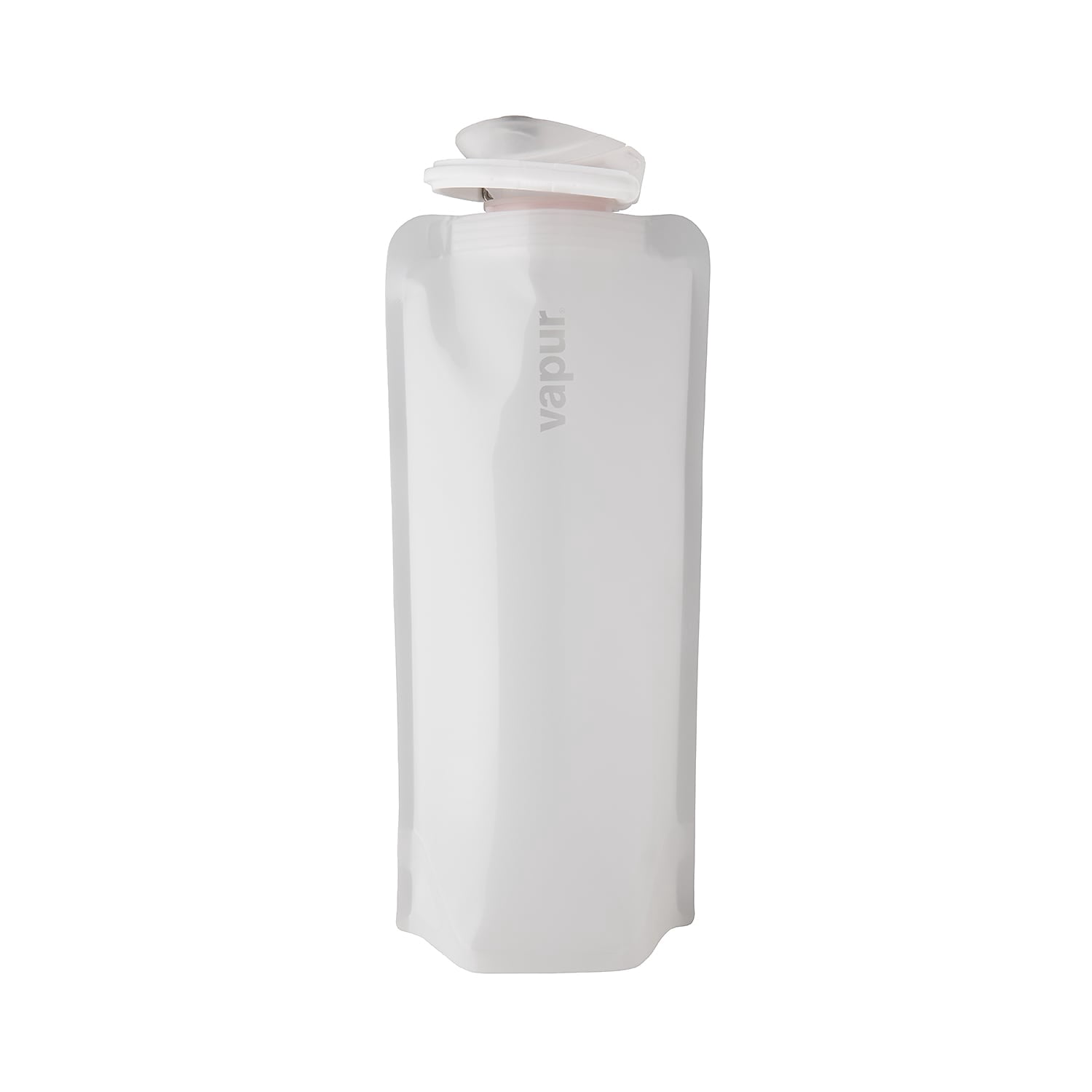 Vapur Anti-Bottle Collapsible Plastic Water Bottle 34 oz. Whiteout (30054)