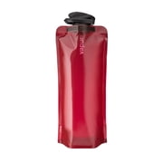 Vapur Anti-Bottle Collapsible Plastic Water Bottle 34 oz. Burgundy 10279