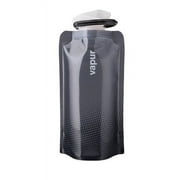 Vapur Shades 05L Bpa Free Foldable Flexible Water Bottle Wcarabiner (Cool Grey)