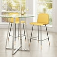 thumbnail image 1 of ZUO Var Counter Chair Yellow, 1 of 11