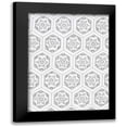 thumbnail image 1 of Varacek, Pam 12x14 Black Modern Framed Museum Art Print Titled - Geometric 3, 1 of 5
