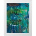 thumbnail image 1 of Varacek, Pam 12x14 White Modern Wood Framed Museum Art Print Titled - Contemporary Wash 3, 1 of 4