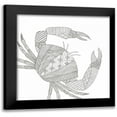 thumbnail image 1 of Varacek, Pam 15x15 Black Modern Framed Museum Art Print Titled - Creatures From The Deep 3, 1 of 5