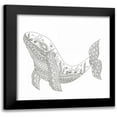 thumbnail image 1 of Varacek, Pam 15x15 Black Modern Framed Museum Art Print Titled - Creatures From The Deep 4, 1 of 5