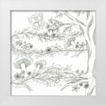 thumbnail image 1 of Varacek, Pam 15x15 White Modern Wood Framed Museum Art Print Titled - Mushroom Trees, 1 of 4