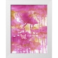 thumbnail image 1 of Varacek, Pam 15x18 White Modern Wood Framed Museum Art Print Titled - Crimson Forest, 1 of 4
