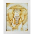 thumbnail image 1 of Varacek, Pam 15x18 White Modern Wood Framed Museum Art Print Titled - Natural Elephant, 1 of 4