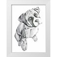 thumbnail image 1 of Varacek, Pam 18x24 White Modern Wood Framed Museum Art Print Titled - Boxerinpencil, 1 of 4