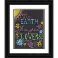 thumbnail image 1 of Varacek, Pam 19x24 Black Ornate Wood Framed with Double Matting Museum Art Print Titled - Laughing Flowers, 1 of 4