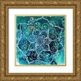 thumbnail image 1 of Varacek, Pam 20x20 Gold Ornate Wood Framed with Double Matting Museum Art Print Titled - Mandala Mini 3, 1 of 4