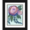 thumbnail image 1 of Varacek, Pam 25x32 Black Ornate Wood Framed with Double Matting Museum Art Print Titled - Elegant Bloom 1, 1 of 4
