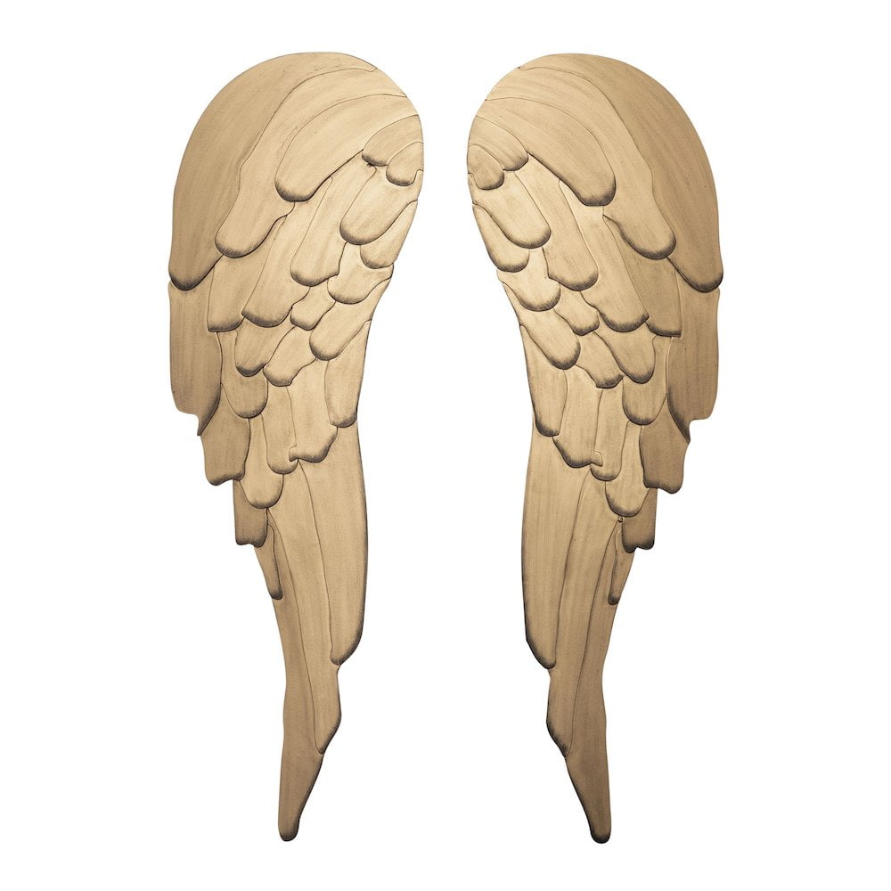 Havana Gold Angel Wings Wall Art Decor
