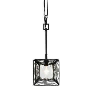 Varaluz Arcade 1-Lt Mini Pendant - Carbon