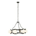 thumbnail image 1 of 374C06CBFG-Varaluz Lighting-Black Betty - 6 Light Chandelier In Industrial Style-24 Inches Tall and 36 Inches Wide     -Traditional Installation, 1 of 3