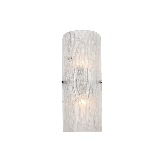 Varaluz Brilliance 2-Lt Sconce - Chrome