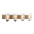 thumbnail image 1 of 371B04HGC-Varaluz Lighting-Hammer Time - 4 Light Bath Vanity In Urban Rustic Style-8.5 Inches Tall and 32.5 Inches Wide-Havana Gold/Cinnamon Finish, 1 of 7