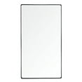 thumbnail image 1 of Varaluz Kye 22x40 Rounded Rectangular Wall Mirror - Black, 1 of 5