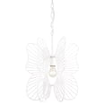 thumbnail image 1 of Varaluz Lighting-330P01WH-Monarch - Butterfly One Light Pendant  White, 1 of 5