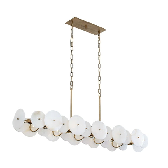 Varaluz Lighting - Cosmos - 10 Light Linear Pendant In Industrial Style-18.25