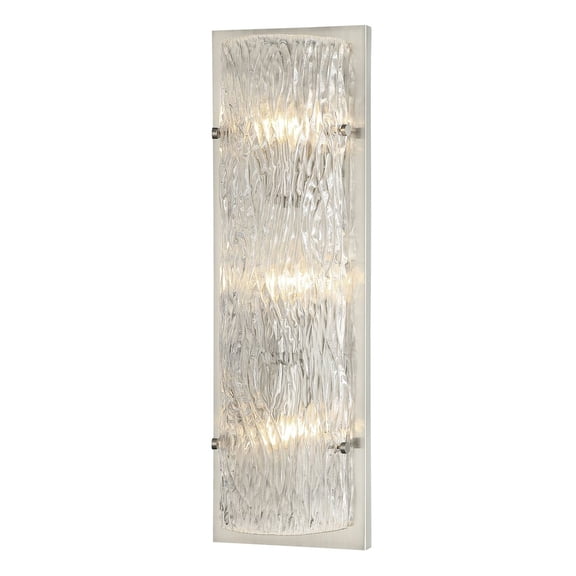 Varaluz Morgan 3-Lt Sconce - Brushed Nickel