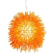 Varaluz Lighting - Urchin - One Light Mini-Pendant-Orange Finish