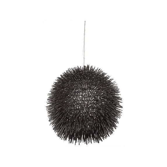 Varaluz Urchin 1-Lt Pendant - Black