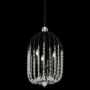Varaluz Lighting - Voliere - 3 Light Pendant-Matte Black Finish    -Traditional