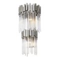 thumbnail image 1 of 309W02LRN-Varaluz Lighting-Matrix - 2 Light 2-Tier Wall Sconce In Glam Style-24.25 Inches Tall and 12.5 Inches Wide-Rainy Night Finish, 1 of 7