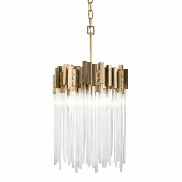 Varaluz Matrix 3-Lt Pendant - Havana Gold