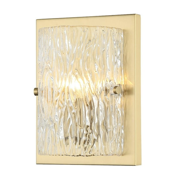 Varaluz Morgan 1-Lt Sconce - Satin Brass