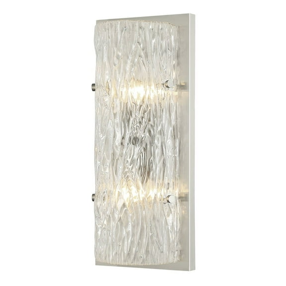 Varaluz Morgan 2-Lt Sconce - Brushed Nickel
