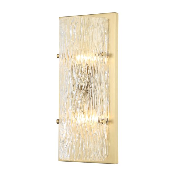 Varaluz Morgan 2-Lt Sconce - Satin Brass