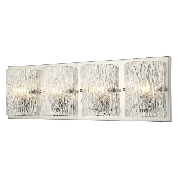 Varaluz Morgan 4-Lt Bath - Brushed Nickel