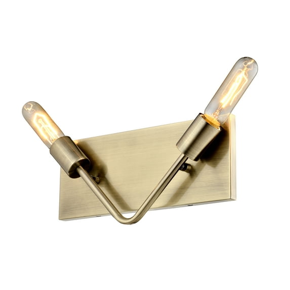 310B02AB-Varaluz Lighting-Museum - Two Light Bath Vanity Antique Brass Finish