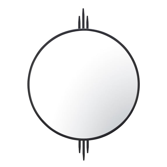 Varaluz Propaganda 30x41 Wall Mirror - Black