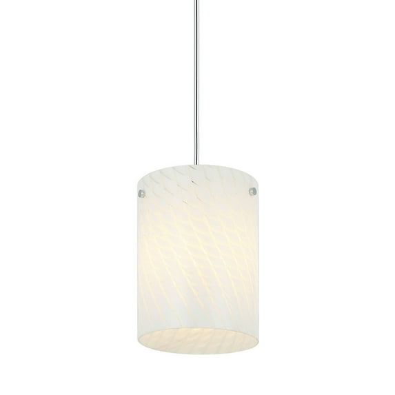 Varaluz Swirled 1-Lt Pendant - Chrome