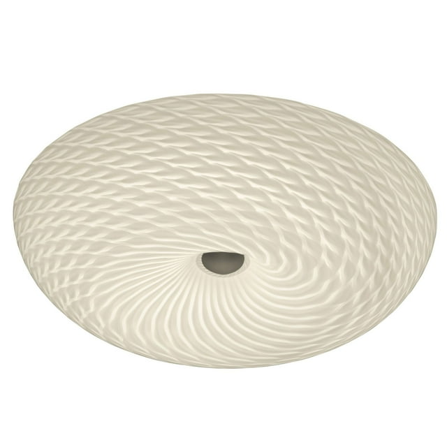 Varaluz Swirled 2-Lt Medium Flush Mount - French Feather