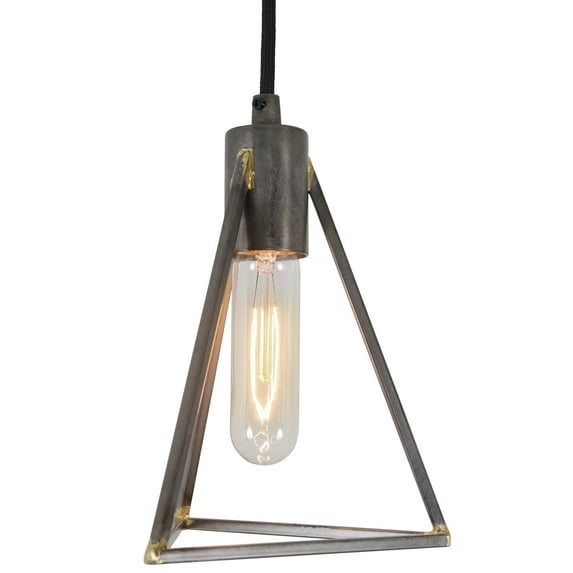 Varaluz - Trini - 1 Light Mini Pendant - Gunsmoke Finish