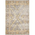 thumbnail image 1 of Varanasi Yellow Modern Polyester Area Rugs for Living Room Washable Rugs Boho Moroccan Area Rug Soft Geometric Bohemian Carpet Distressed Indoor Rug for Bedroom Dining Room Office Nonslip Rug, 1 of 9