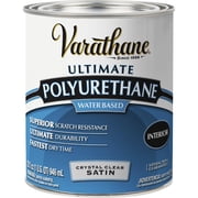 Varathane 200241H Water-Based Ultimate Polyurethane, Quart 2 Pack, Crystal Clear