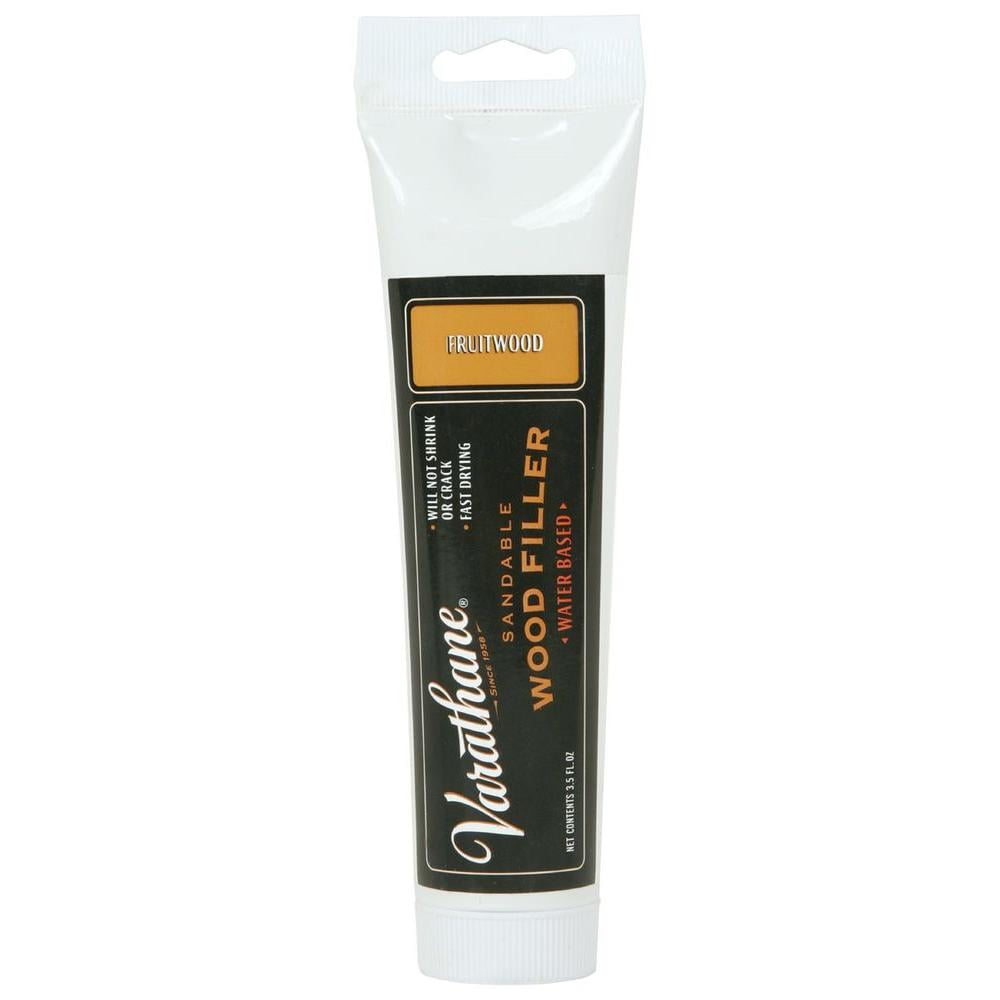 Varathane 215199 WaterBased Sandable Wood Filler, 3.5 Oz, Fruitwood