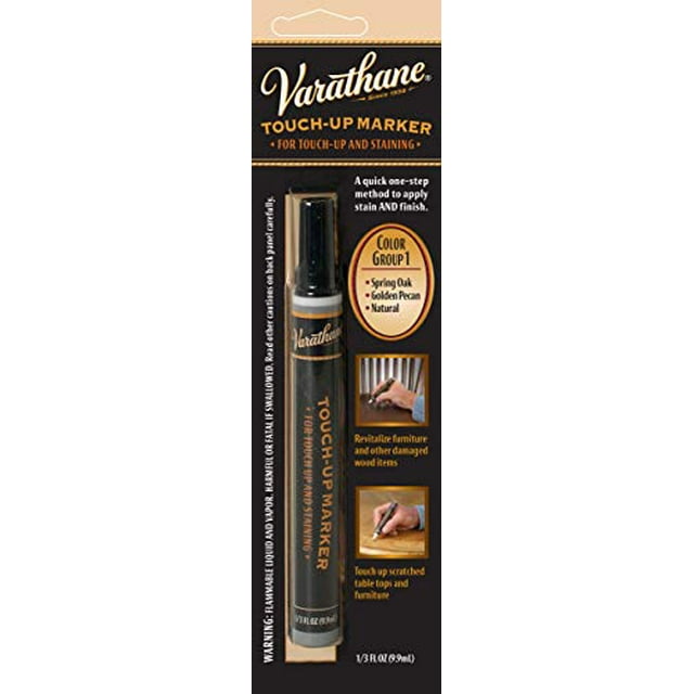 Varathane 215352 Wood Stain TouchUp Marker For Natural, Golden Pecan