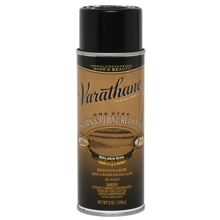Varathane One Step Oil Based Stain Poly Wood Finish, 12 oz