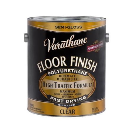 Rust-Oleum 130131 Varathane Gallon Semi-Gloss Oil-Base Premium Polyurethane Floor Finish